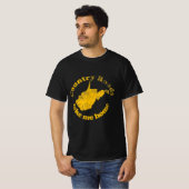 country roads west virginia take me home t-shirt (Voorkant volledig)