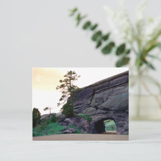 country rock tunnel briefkaart (Staand voorkant)