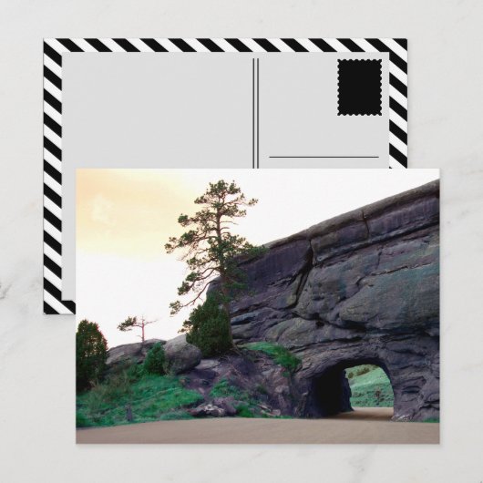 country rock tunnel briefkaart (Voorkant / Achterkant)