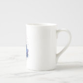 Country Rooster Chicken Waterverf Stijl Porselein Kop (Rechts)