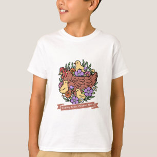 Country Roots, Kippenlaarzen Kip  T-shirt