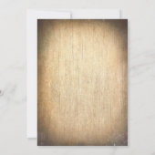 Country Rustic Cowboy laarzen Verjaardagsfeest Kaart (Achterkant)