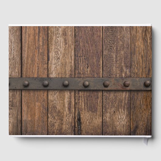 Country Rustic Lavendel Mason Jar Vrijgezellenfees Gastenboek (Achterkant)