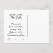 Country Rustic Mason Jar op Wood Foto Briefkaart (Achterkant)