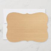 Country Rustic Oranje Metselwerk Pot Bruidsmeisje  Kaart (Achterkant)