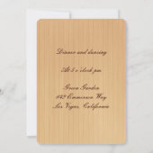 Country Rustic Rode Mason Jars Ontvangstkaart Kaart (Achterkant)