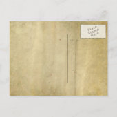 Country Rustic Save the Date briefkaarten (Achterkant)