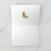 Country Rustic Wood Kaart met kerstfoto's (Binnen)