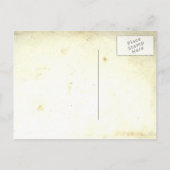 Country rustiek save the date briefkaarten (Achterkant)