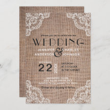 country rustieke jute stof kant trim bruiloft