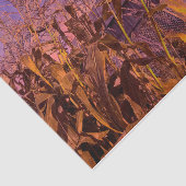 Country Rustieke Schuur Paarse  Dusk Tissuepapier (Detail)