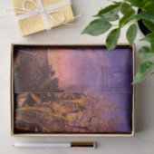 Country Rustieke Schuur Paarse  Dusk Tissuepapier (Geschenk)