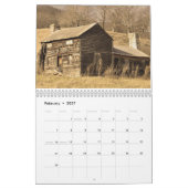 Country Sepia Calendar Kalender (Feb 2027)