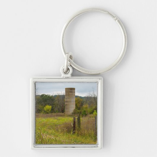 Country Silo Sleutelhanger (Voorkant)