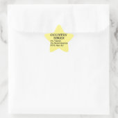Country Singer Hot Air Star Sticker (Tas)