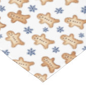 Country Snowflakes Gingerbread Cookies Christmas Tafelkleed (Gekanteld)