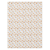 Country Snowflakes Gingerbread Cookies Christmas Tafelkleed (Voorkant)