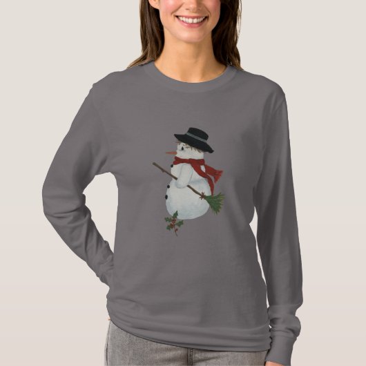 Country Snowman Shirt (Voorkant)