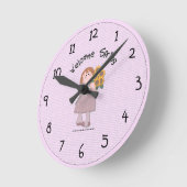 Country Spring Wall Ronde Klok (Hoek)