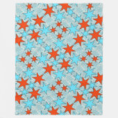 Country Ster Fleece Deken (Voorkant)