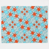 Country Ster Fleece Deken (Voorkant (Horizontaal))