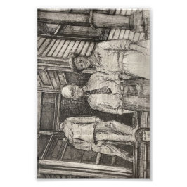 Country Store-etsen Foto Afdruk