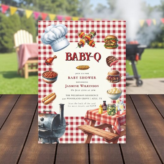 Country Style Baby-Q Douche Kaart