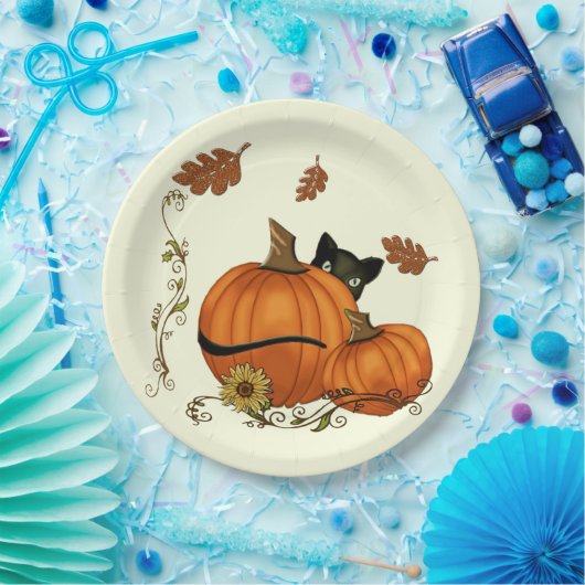 Country Style Halloween Papieren Bordje (Feest)