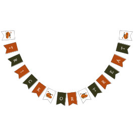 Country Style Halloween Vlaggetjes