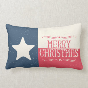 Country Style Texas Vlag Kerstmis - Pillow Kussen