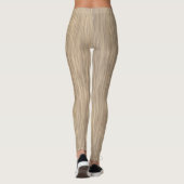 Country Style Vervaaagde Houtnerf Leggings (Achterkant)