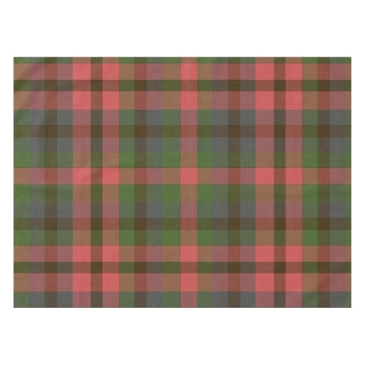 Country Summers Plaid Tafelkleed (Voorkant (Horizontaal))
