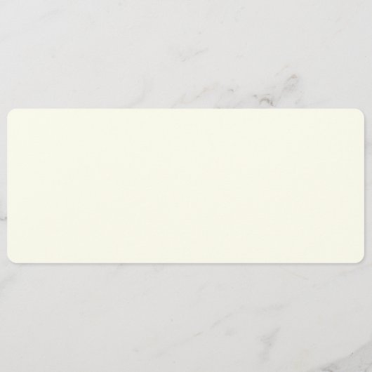 Country Sunflower Menu Card (Achterkant)