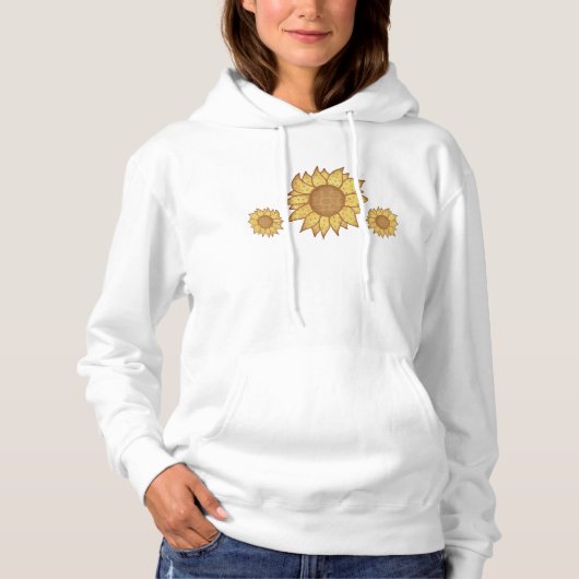 Country Sunflowers T-shirt (Voorkant)