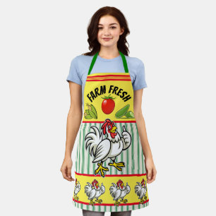 Country Sunshine Kippen Schort