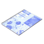 Country Sweet Cornflower Blauw Notitieboek (Linkerzijde)