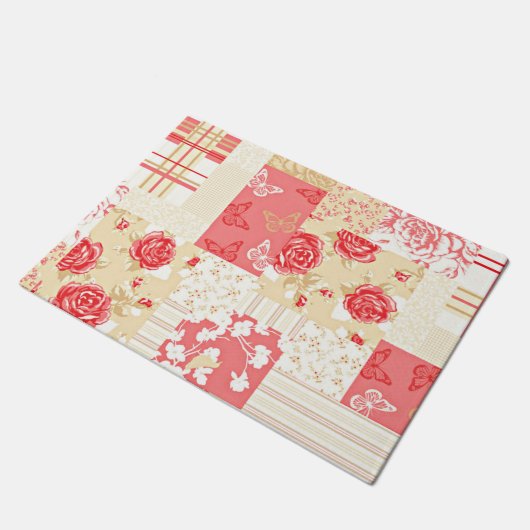 Country Sweet Pink 18" x 24" Deurmat (Schuin)