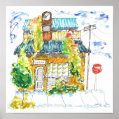 Country Tea House Poster (Voorkant)