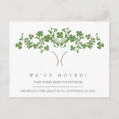 Country Tree New Home Verhuisaankondiging Briefkaart (Voorkant)