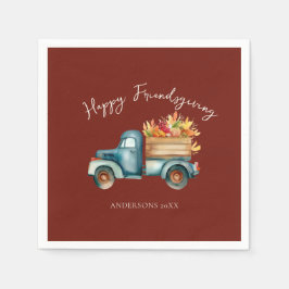 Country Truck Friendsgiving  Servet