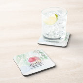 Country Village Witte Kerst Bier Onderzetter (Rechterzijde)