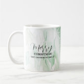 Country Village Witte Kerst Koffiemok (Links)