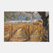 Country Vineyard Herfst Herfstkleuren Deurmat (Voorkant)