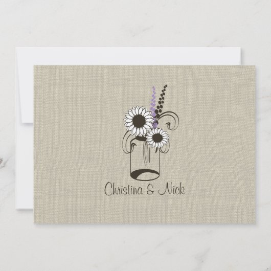 country wagon Vrijgezellenfeest Kaart (Achterkant)