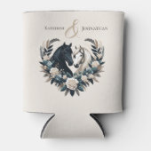 Country Wedding-Horses in Love Blikjeskoeler (Voorkant)