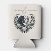 Country Wedding-Horses in Love Blikjeskoeler (Achterkant)