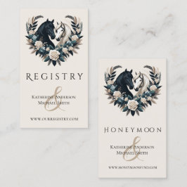 Country Wedding-Horses in Love Visitekaartje