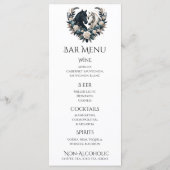 Country Wedding-Horses in Love Wedding Menu (Achterkant)