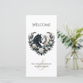 Country Wedding-Horses in Love-Wedding Programma (Staand voorkant)