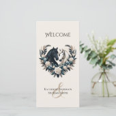 Country Wedding-Horses in Love-Wedding Programma (Staand voorkant)